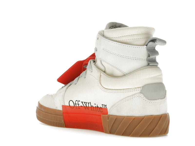 OFF-WHITE Floating Arrow High Top Vulc White Cream