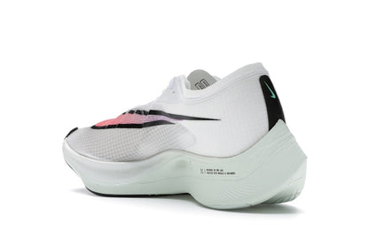 Nike ZoomX Vaporfly Next% White Hyper Jade Flash Crimson