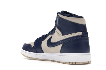 Jordan 1 Retro Premium Midnight Navy Light Cream (Women's)