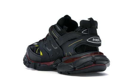 Balenciaga Track Trainers Black Bordeaux