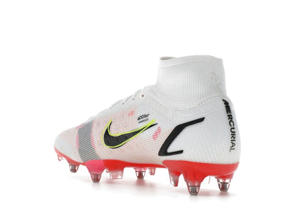 Nike Mercurial Superfly 8 Elite SG-Pro AC White Pink Blast