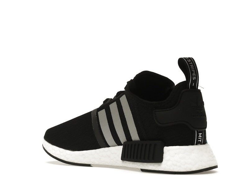 adidas NMD R1 Black Silver Solar Red