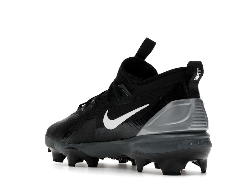 Nike Force Trout 9 Elite MCS Black White Anthracite Metallic Silver