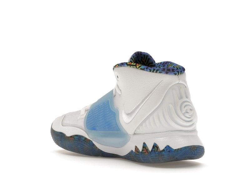 Nike Kyrie 6 White Sapphire Crimson (GS)