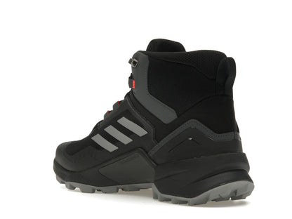 adidas Terrex Swift R3 Mid GTX Core Black Grey Solar Red