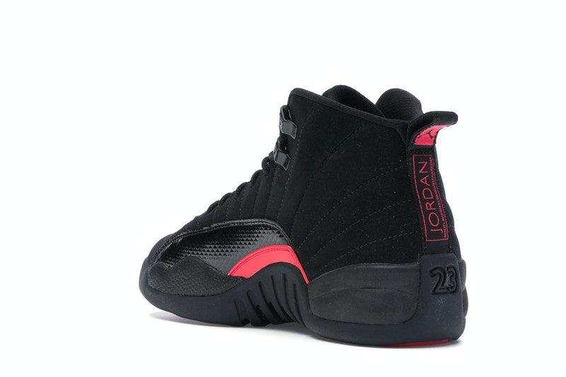 Jordan 12 Retro Black Rush Pink (GS)