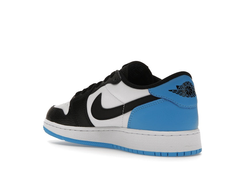 Jordan 1 Retro Low OG Black Dark Powder Blue (GS)