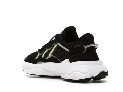 adidas Ozweego Core Black Solar Green (GS)