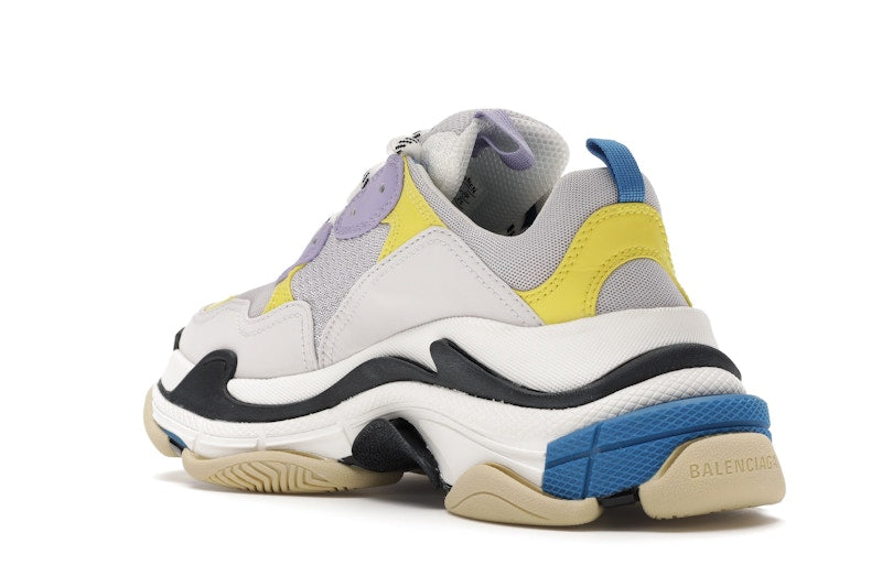 Balenciaga Triple S Purple Yellow Blue (Women's)