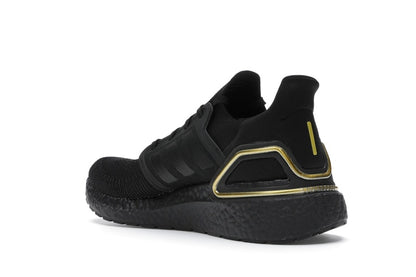 adidas Ultra Boost 20 Core Black Gold Metallic