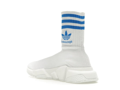 Balenciaga x adidas Speed Trainer White Blue (Women's)