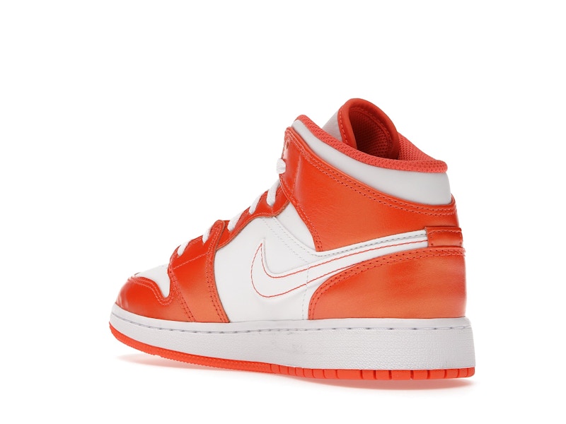 Jordan 1 Mid Metallic Orange (GS)