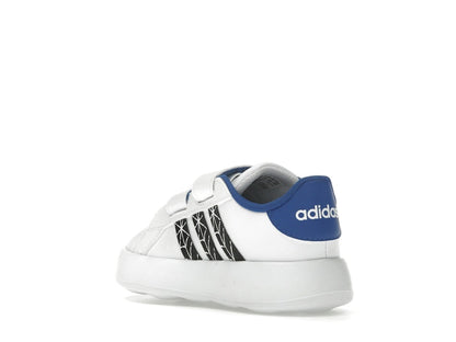 adidas Grand Court Marvel Spider-Man Cloud White Core Black Royal Blue (TD)