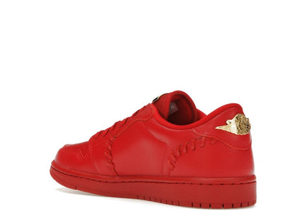 Jordan 1 Low Method of Make Gym Red Metallic Gold (Women's)