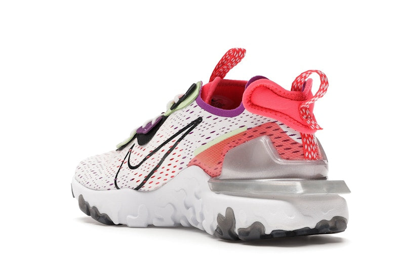 Nike React Vision Barely Volt Laser Crimson