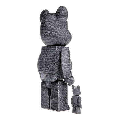 Bearbrick The British Museum (The Rosetta Stone) 100% & 400% Set