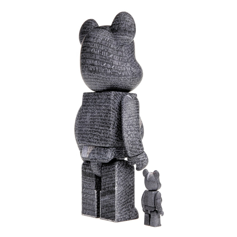 Bearbrick The British Museum (The Rosetta Stone) 100% & 400% Set