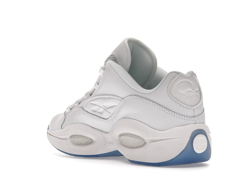 Reebok Question Low White Clear Blue Sole