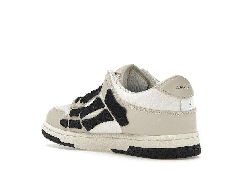 AMIRI Skel Top Low White Light Grey Black