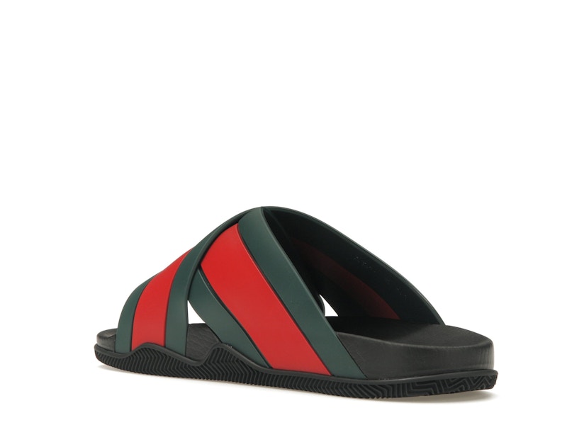 Gucci Web Slide Black Rubber