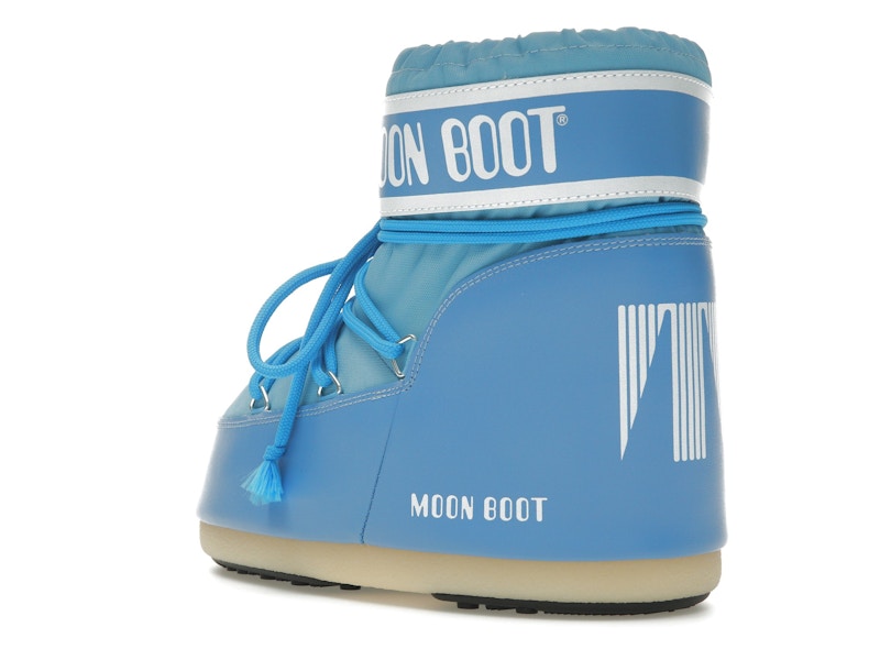Moon Boot Icon Low Nylon Boot Alaskan Blue