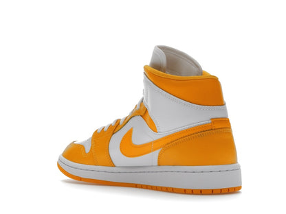 Jordan 1 Mid White University Gold (Women's)