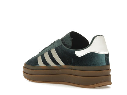 adidas Gazelle Bold Mineral Green Velvet (Women's)