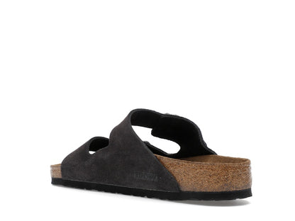 Birkenstock Arizona Soft Footbed Suede Velvet Grey