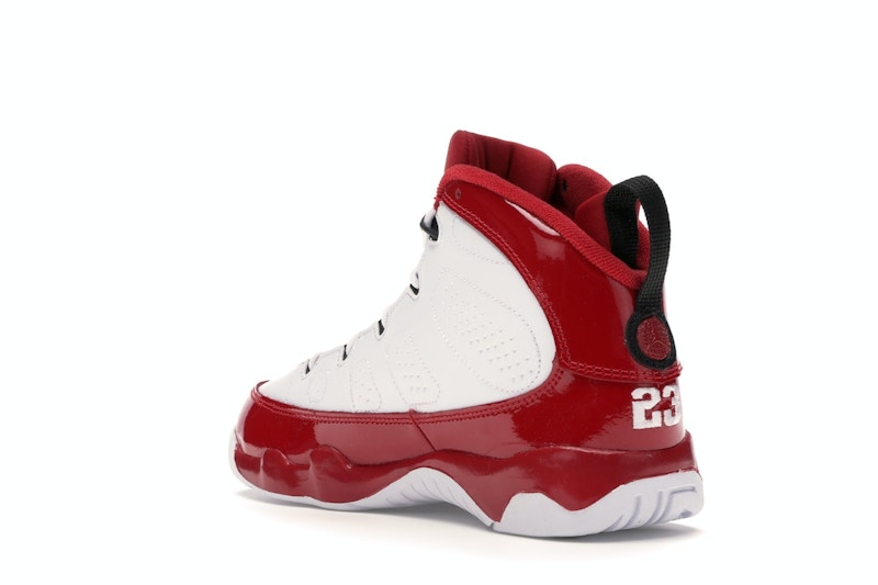 Jordan 9 Retro White Gym Red (PS)