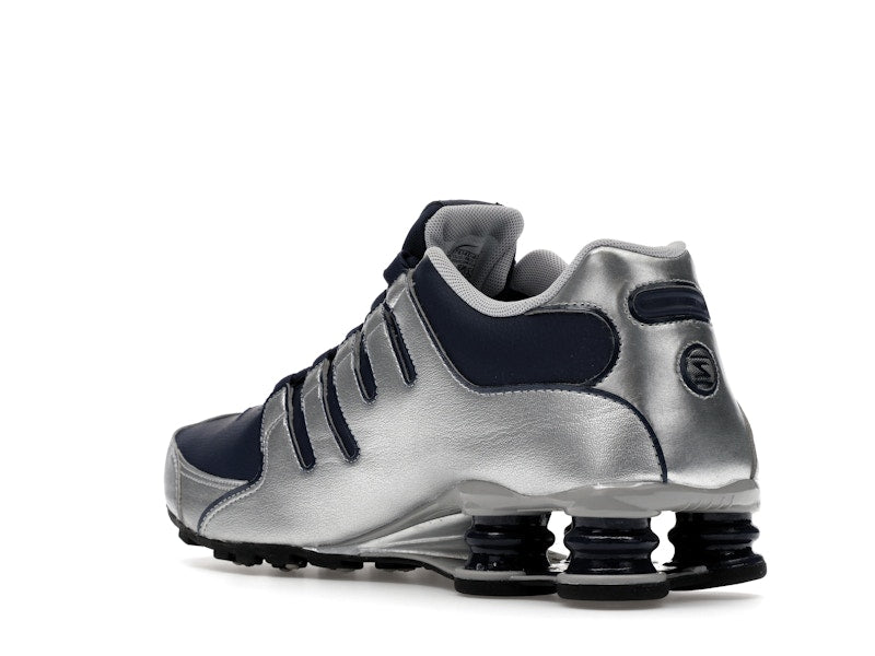Nike Shox NZ Midnight Navy Metallic Silver