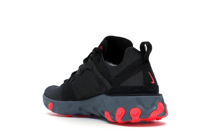 Nike React Element 55 Black Solar Red