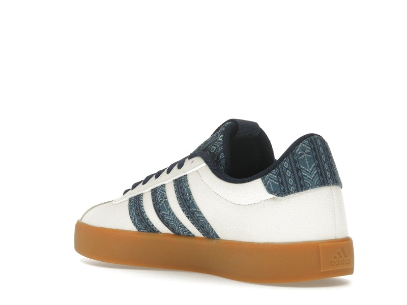 adidas Vl Court 3.0 Off White Night Indigo Gum (Women's)