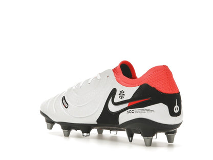 Nike Tiempo Legend 10 Elite SG-Pro White Black Bright Crimson