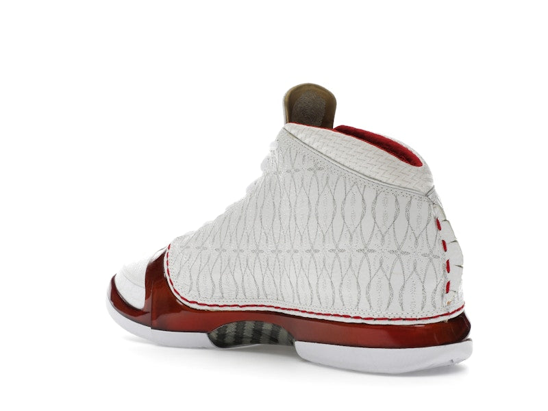 Jordan 23 White Varsity Red
