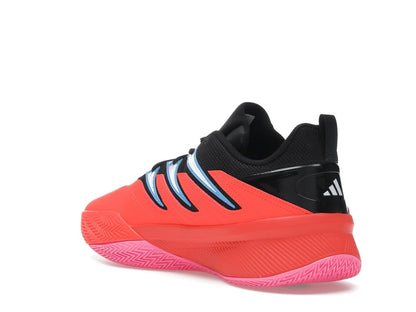 adidas Dame Certified 3 Low Solar Red Core Black Cloud White