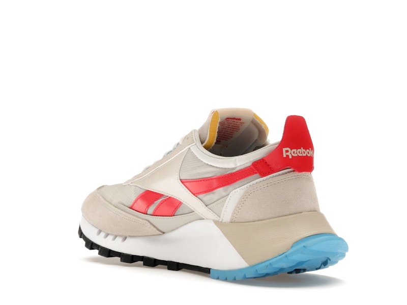 Reebok Classic Leather Legacy Alabaster Laser Red