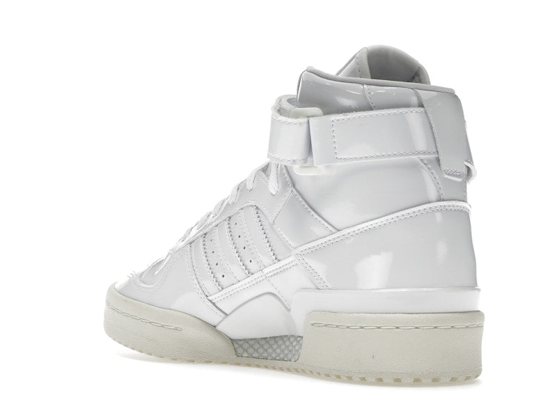 adidas Forum Mid Triple White Patent Leather (Women's)