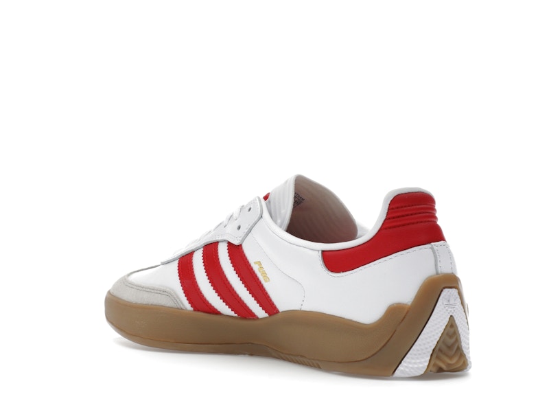 adidas Puig Samba Cloud White Better Scarlet Gum