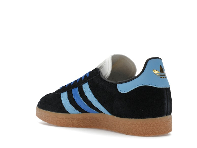 adidas Gazelle Black Light Blue (Women's)