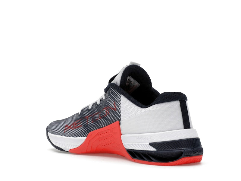 Nike Metcon 8 White Crimson Obsidian