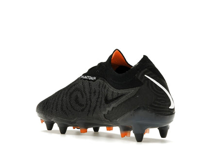 Nike Gripknit Phantom GX Elite SG-Pro Anti-Clog Traction Black Dark Smoke Grey Total Orange