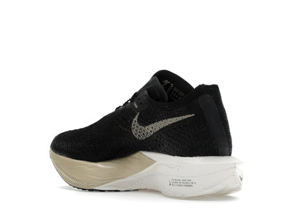 Nike ZoomX Vaporfly 3 Black Metallic Gold Grain (Women's)