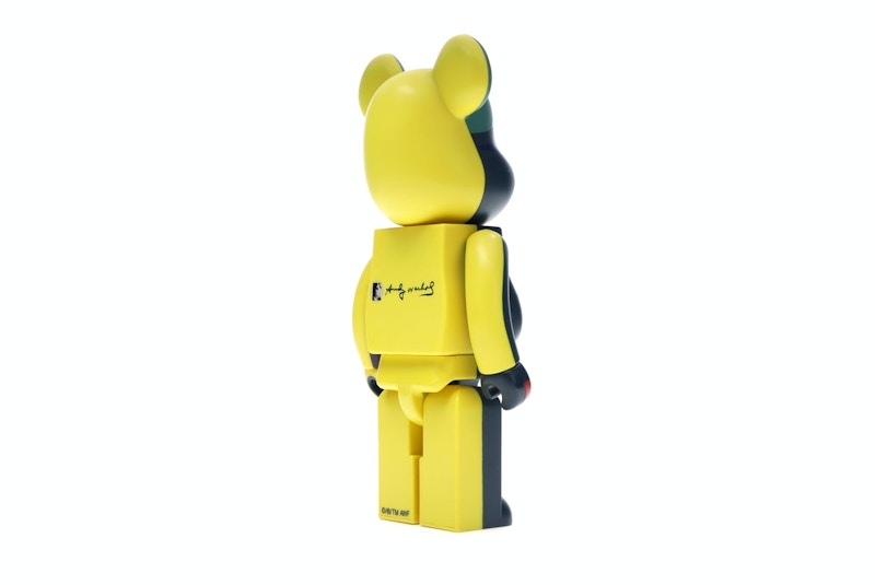 Bearbrick Andy Warhol Silk Screen Ver. 400% Multi