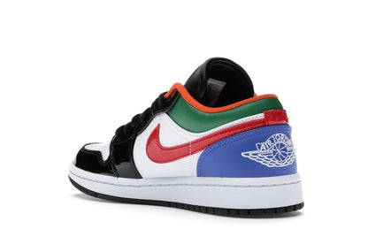 Jordan 1 Low Multi-Color Black Toe (Women's)