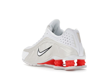 Nike Shox R4 White Phantom Picante Red (Women's)