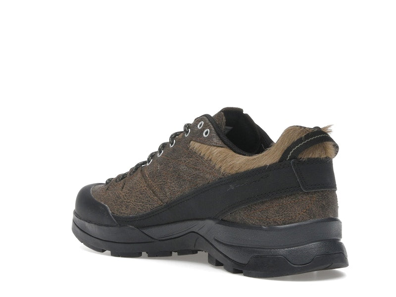 Salomon X-ALP Low Distressed Leather Dark Earth Black