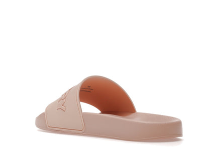 Burberry Embossed Logo Slides Peach Pink (Women's)