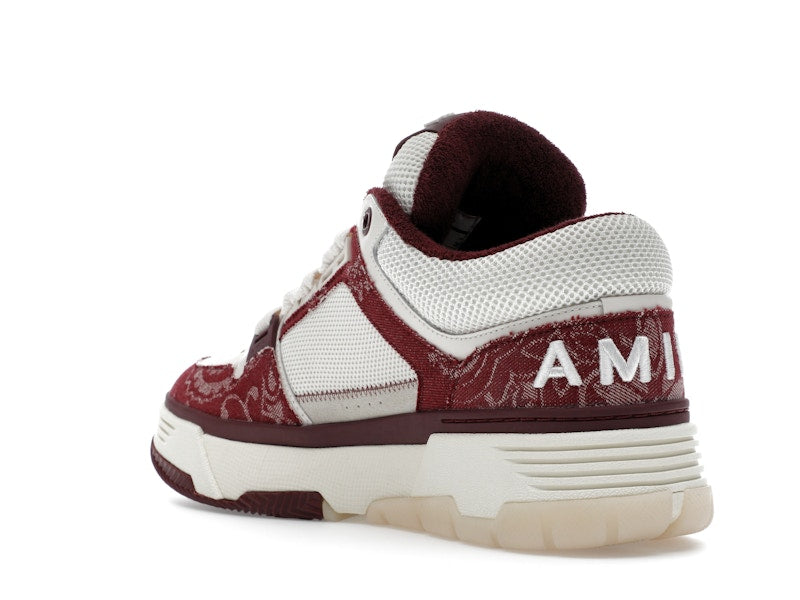 AMIRI MA-1 Bandana Denim Burgundy