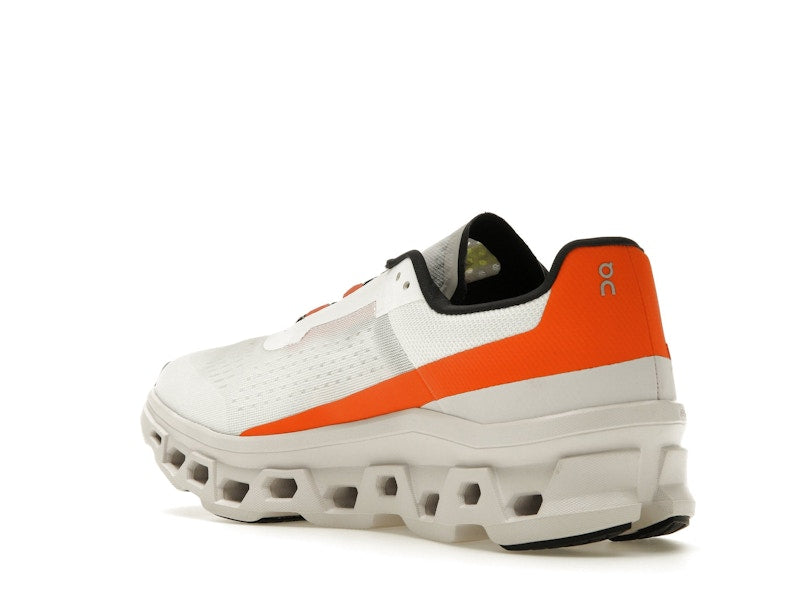 On Running Cloudmonster Undyed White Flame