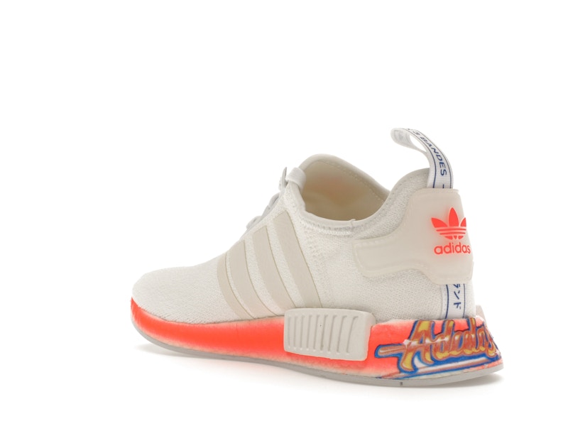 adidas NMD_R1 Cloud White Orange